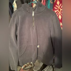 Womens Carhartt Quarter Zip Hoodie.